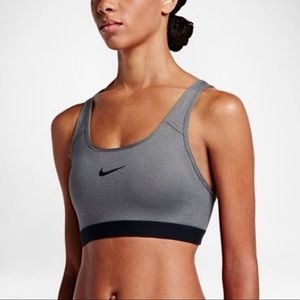 Nike Pro Grey Sports Bra